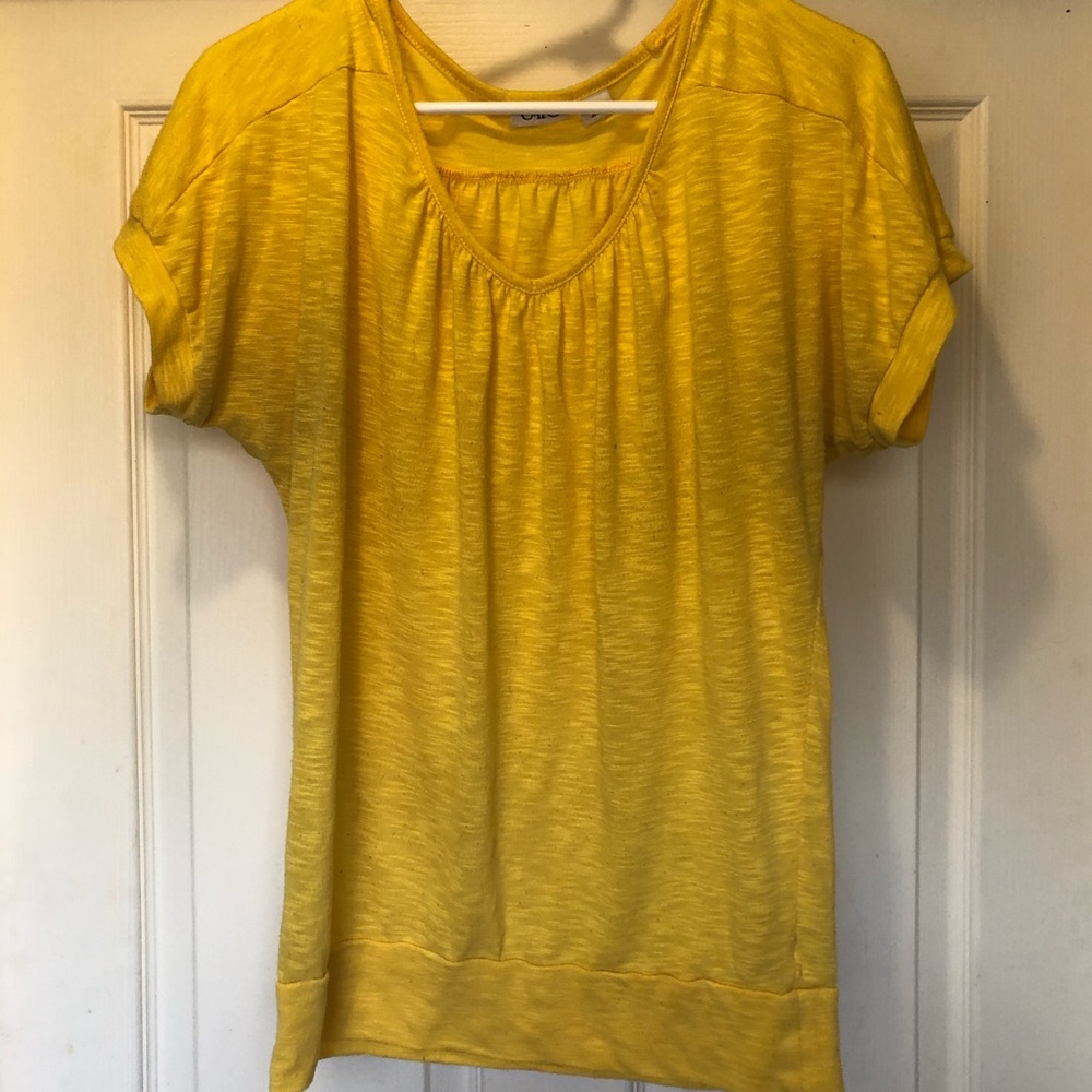 Women’s yellow blouse